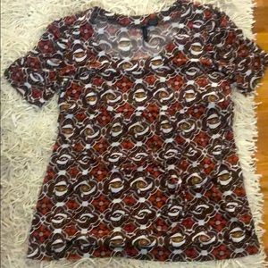 New Directions 1X top with tie strings